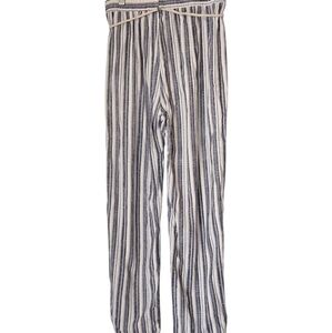 Modern Attraction Striped Blue and White Pants Size Medium